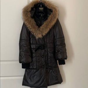 “SOLD” Mackage Candice Puffer Coat with Fur Trim